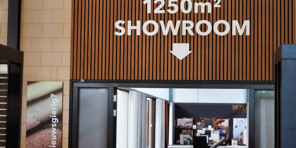 Een frisse wind door de showroom: 1500 m² aan vernieuwing