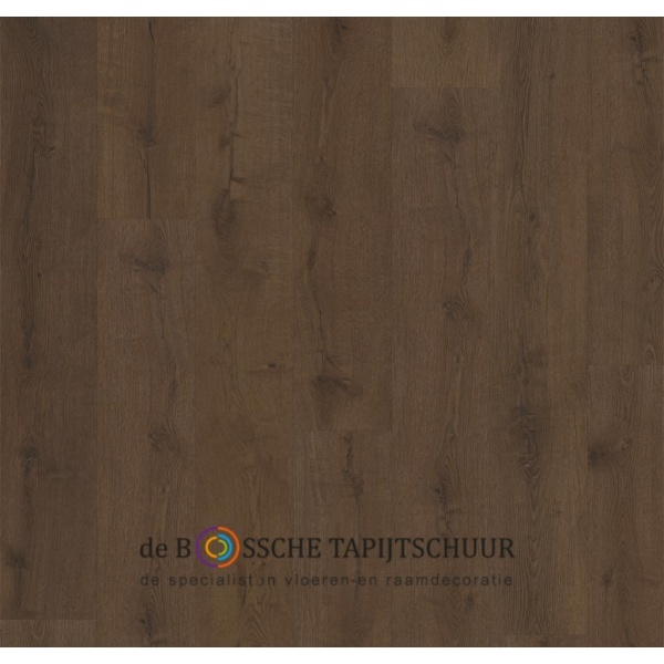 BTS Serie 2 PVC Dark Brown rechte plank