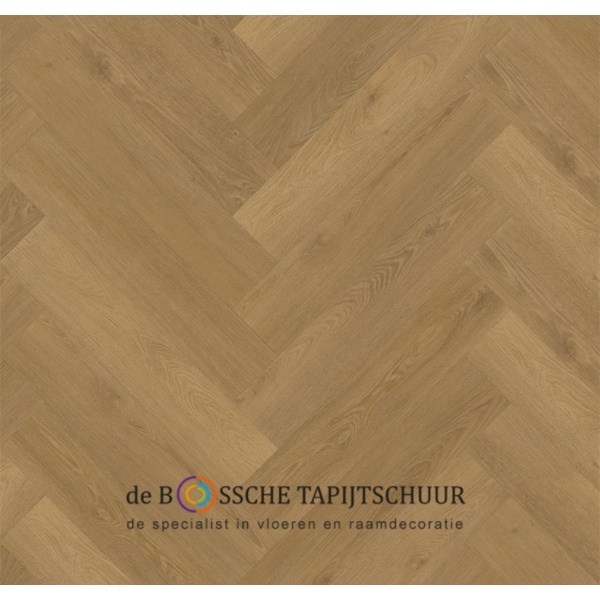 BTS Serie 4 PVC Dark Oak visgraat